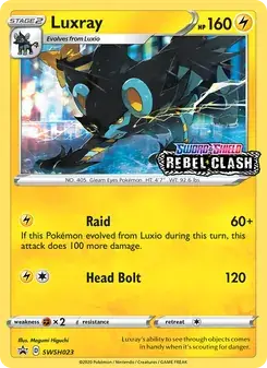 Luxray #SWSH023