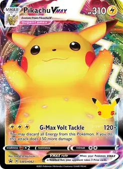 Pikachu VMAX #SWSH062