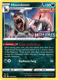 Houndoom #SWSH090
