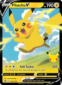 Pikachu V #SWSH143