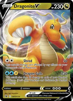 Dragonite V #SWSH154