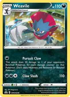 Weavile #SWSH246