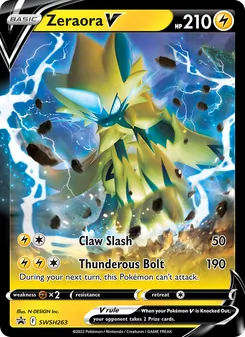 Zeraora V #SWSH263