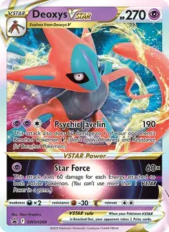 Deoxys VSTAR #SWSH268