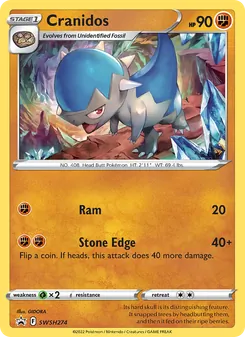 Cranidos #SWSH274