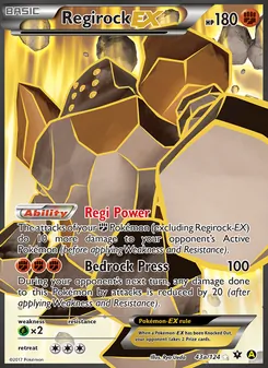 Regirock EX #43a