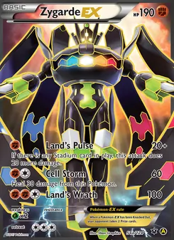 Zygarde EX #54a