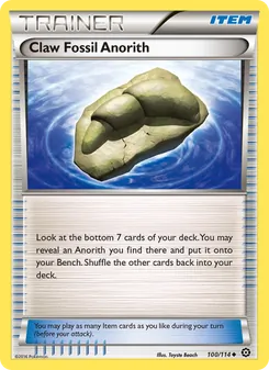 Claw Fossil Anorith #100