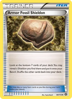 Armor Fossil Shieldon #98