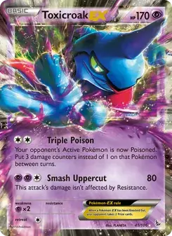 Toxicroak EX #41