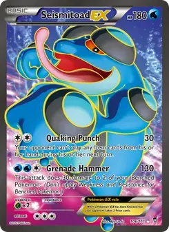 Seismitoad EX #106