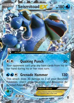 Seismitoad EX #20