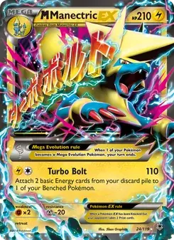 M Manectric EX #24