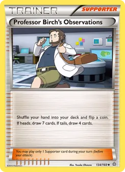 Professor Birch's Observations #134