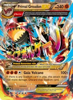 Primal Groudon EX #86