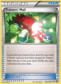 Trainers' Mail #92a
