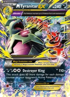 M Tyranitar EX #43