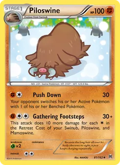 Piloswine #81
