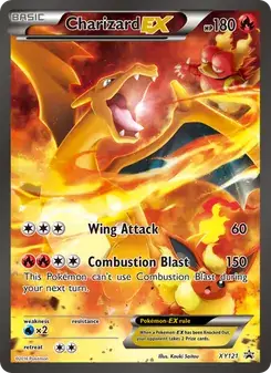 Charizard EX #XY121