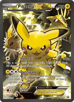 Pikachu EX #XY124