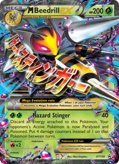 M Beedrill-EX #XY158