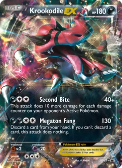 Krookodile EX #XY25