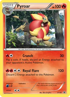 Pyroar #XY26