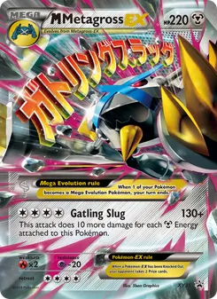 M Metagross EX #XY35