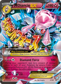 M Diancie EX #XY44