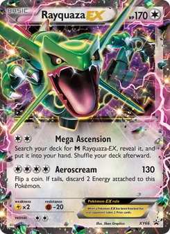 Rayquaza EX #XY66