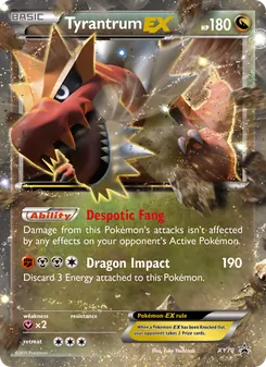 Tyrantrum EX #XY70