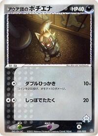 Team Aqua's Poochyena - 020/033 #020/033