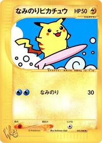 Surfing Pikachu #025/048