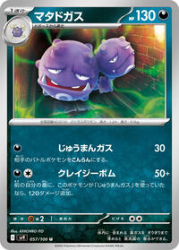 Weezing #057/100
