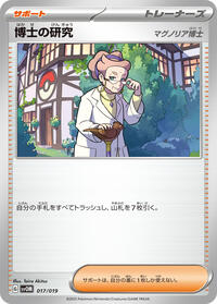 Professor's Research #017/019