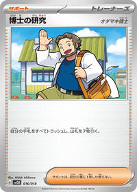 Professor's Research #016/018