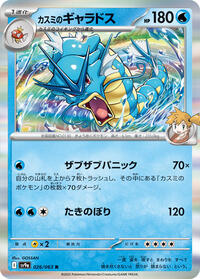 Misty's Gyarados #026/063