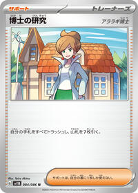 Professor's Research #084/086