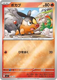 Tepig - 109/742 (Mirror Holo) #109/742