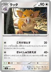 Raticate - 060/080 #060/080