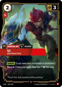 Vi, Destructive #036/298