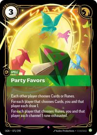 Party Favors #071/298