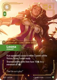 Leona, Zealot #079/298