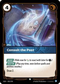 Consult the Past #083/298