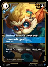 Heimerdinger, Inventor #111/298