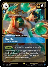 Kai'Sa, Evolutionary (Alternate Art) #112a/298