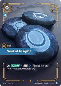 Seal of Insight #120/298