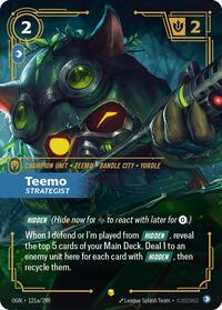 Teemo, Strategist (Alternate Art) #121a/298