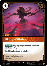 Flurry of Blades #133/298