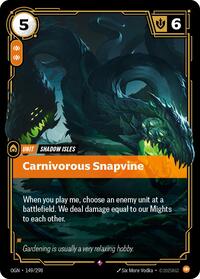 Carnivorous Snapvine #149/298